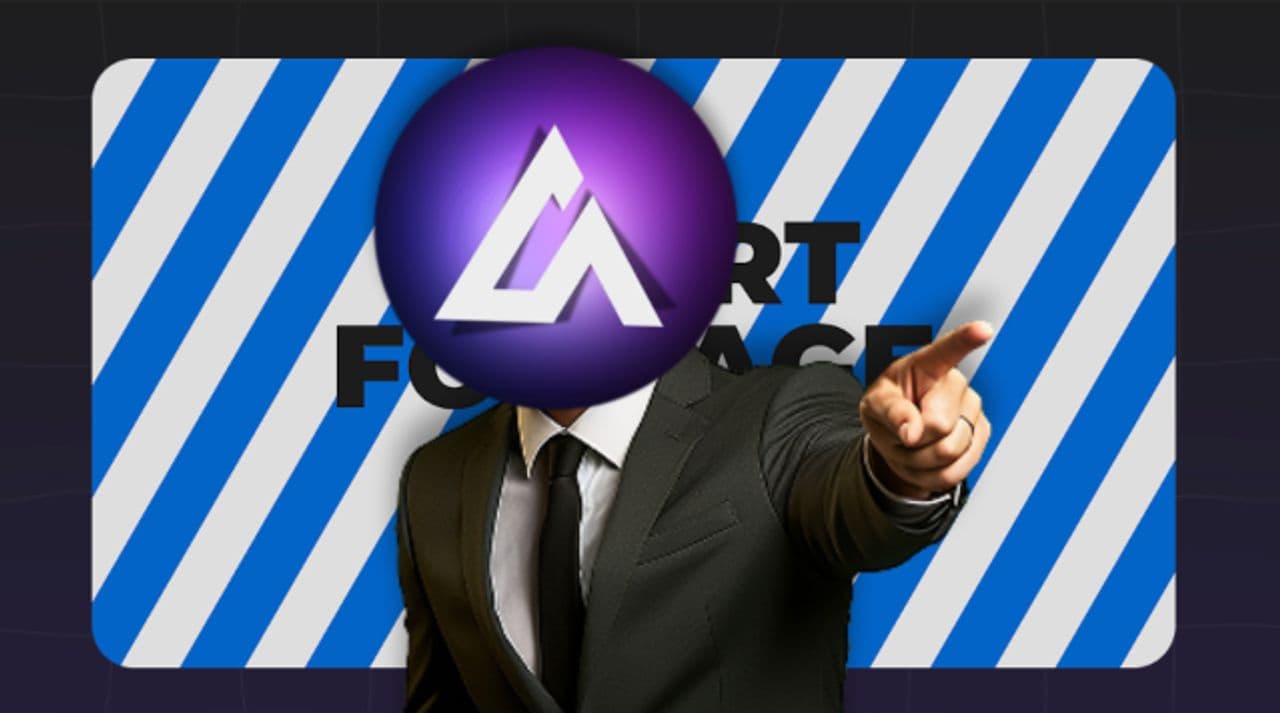 Animated Character | Pointing at Camera with Background Image