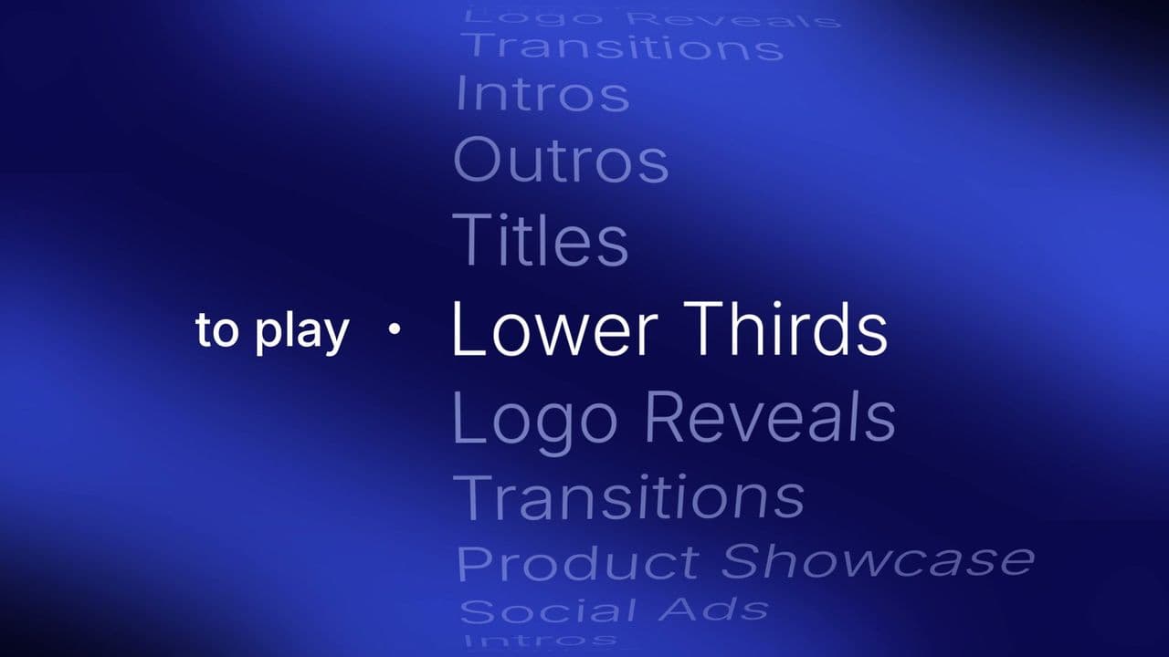 3D Word Wheel Promo | 10-Card Carousel & Logo Reveal