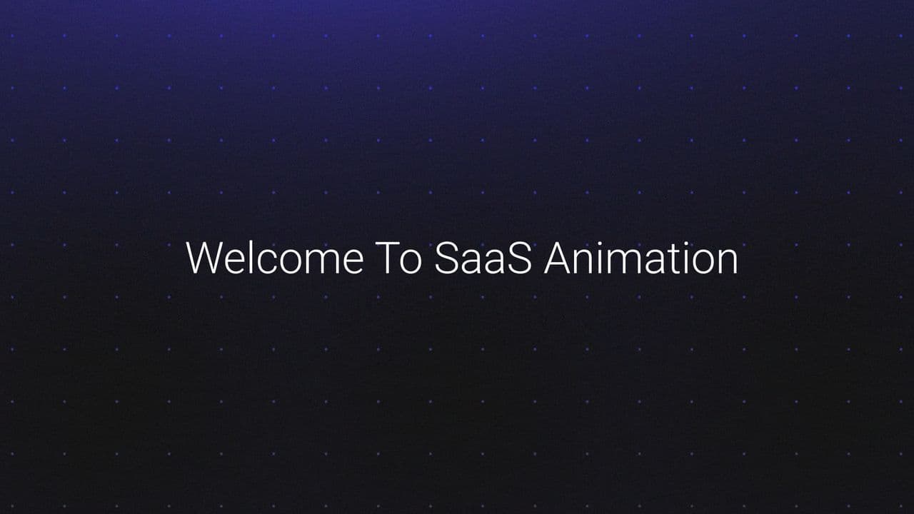 SaaS Style Gradient Oval Text Reveal