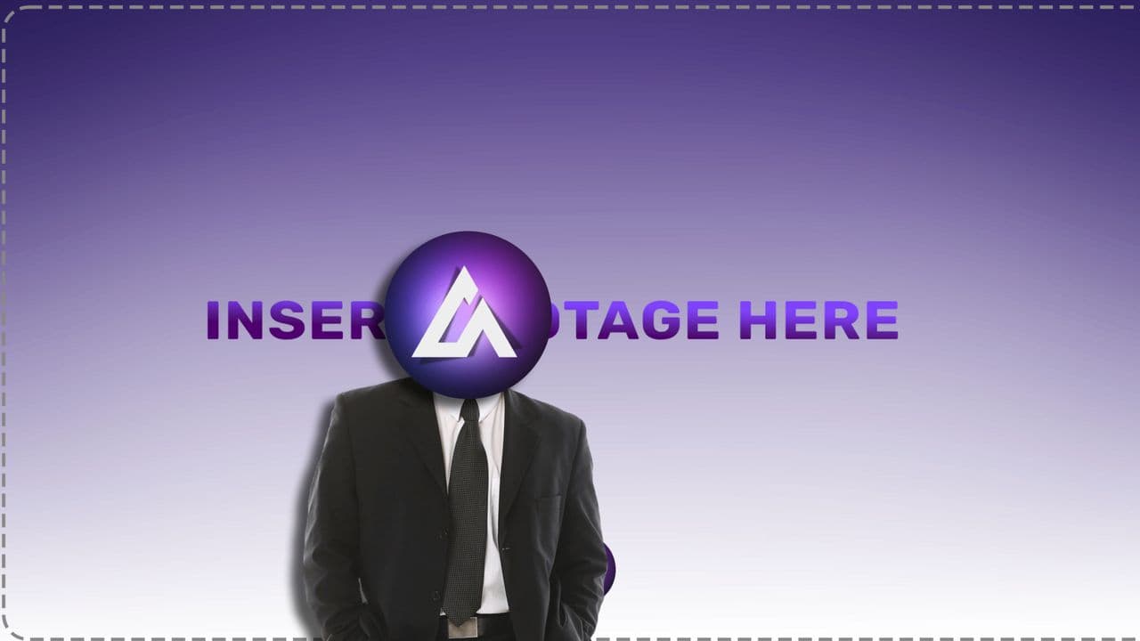 Minimal Purple Video Opener