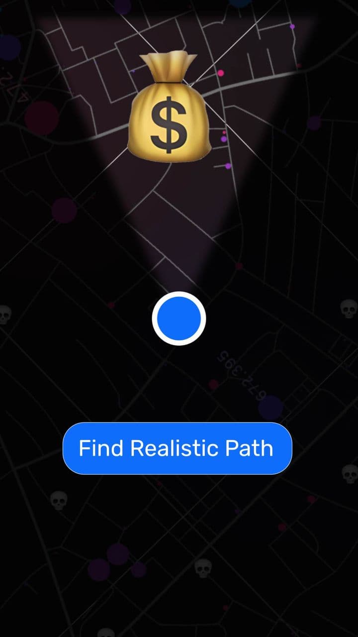 Apple Map Path Animation