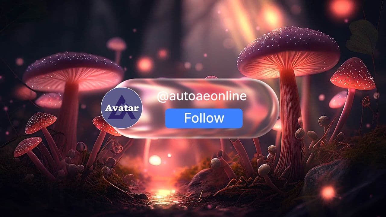 Liquid Reveal Social Profile CTA