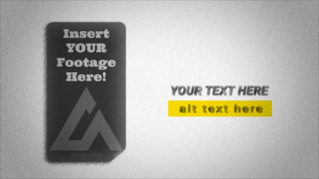 Hand-Drawn Floating Paper Effect with Text Highlight