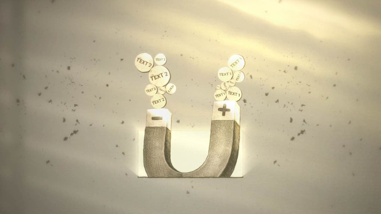 template 2 Main Text Hand-painted Magnet Comparison preview