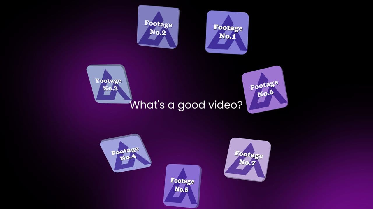 3D Circular Footage Showcase