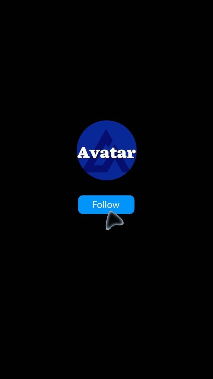0X100x Style Social Media Follow Animation