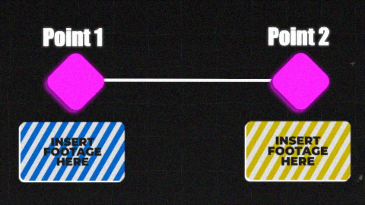 Dynamic Point-to-Point Transition Video