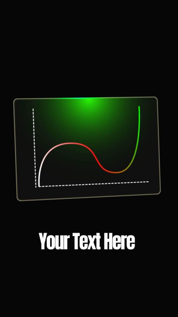 Growth Curve Reveal with Custom Text