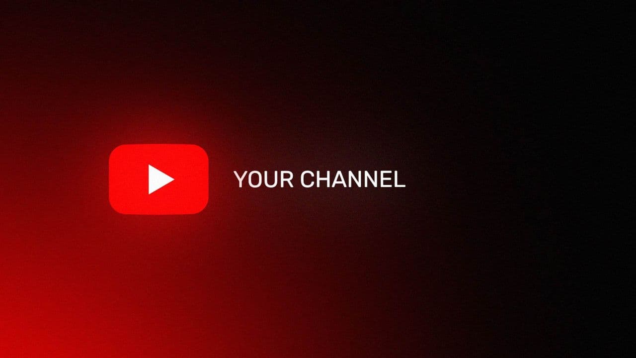 YouTube Reveal with Channel Name | Clean Identity Animation