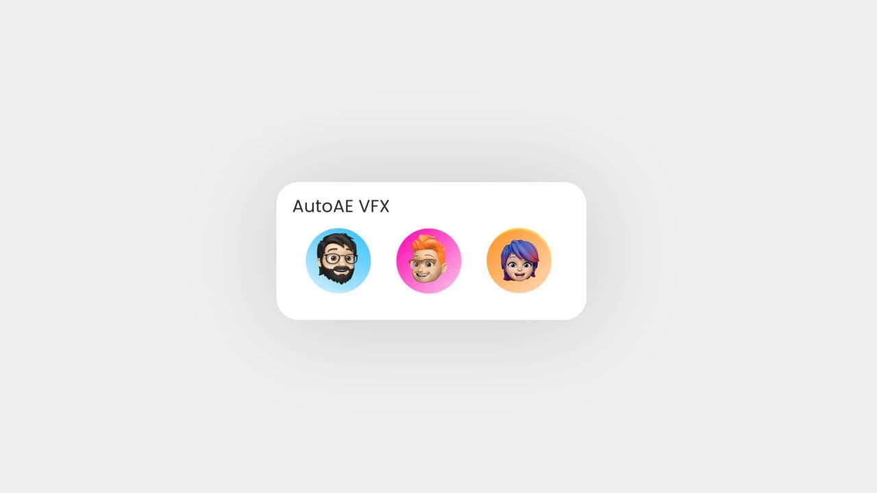 Animated Character UI Animation | File List & Avatars