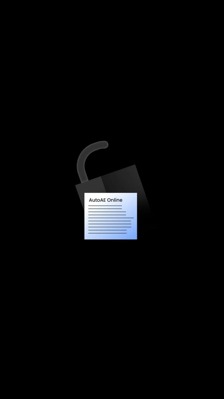 SaaS UI Animation | Padlock Document & Button Reveal