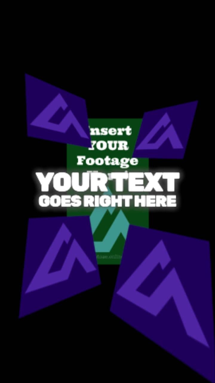 3D Logo Slide-In with Glowing Text Reveal