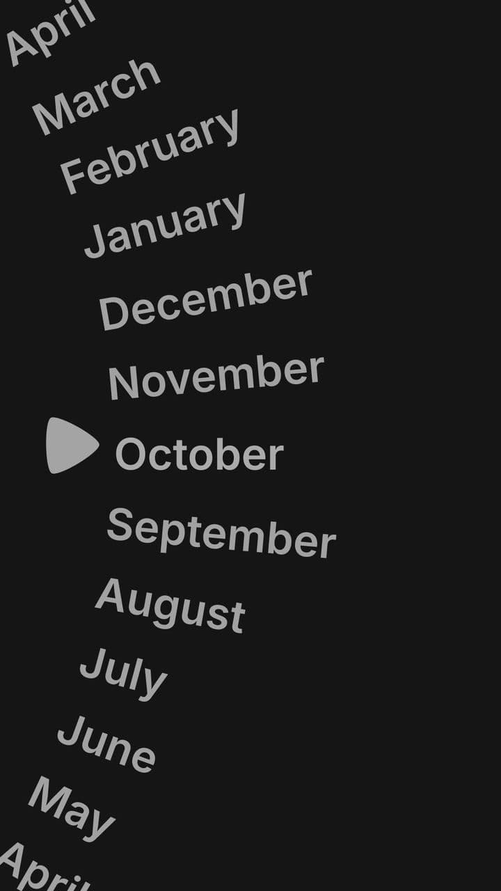 UI Selector Animation: Highlight from 1 Scrolling Text List