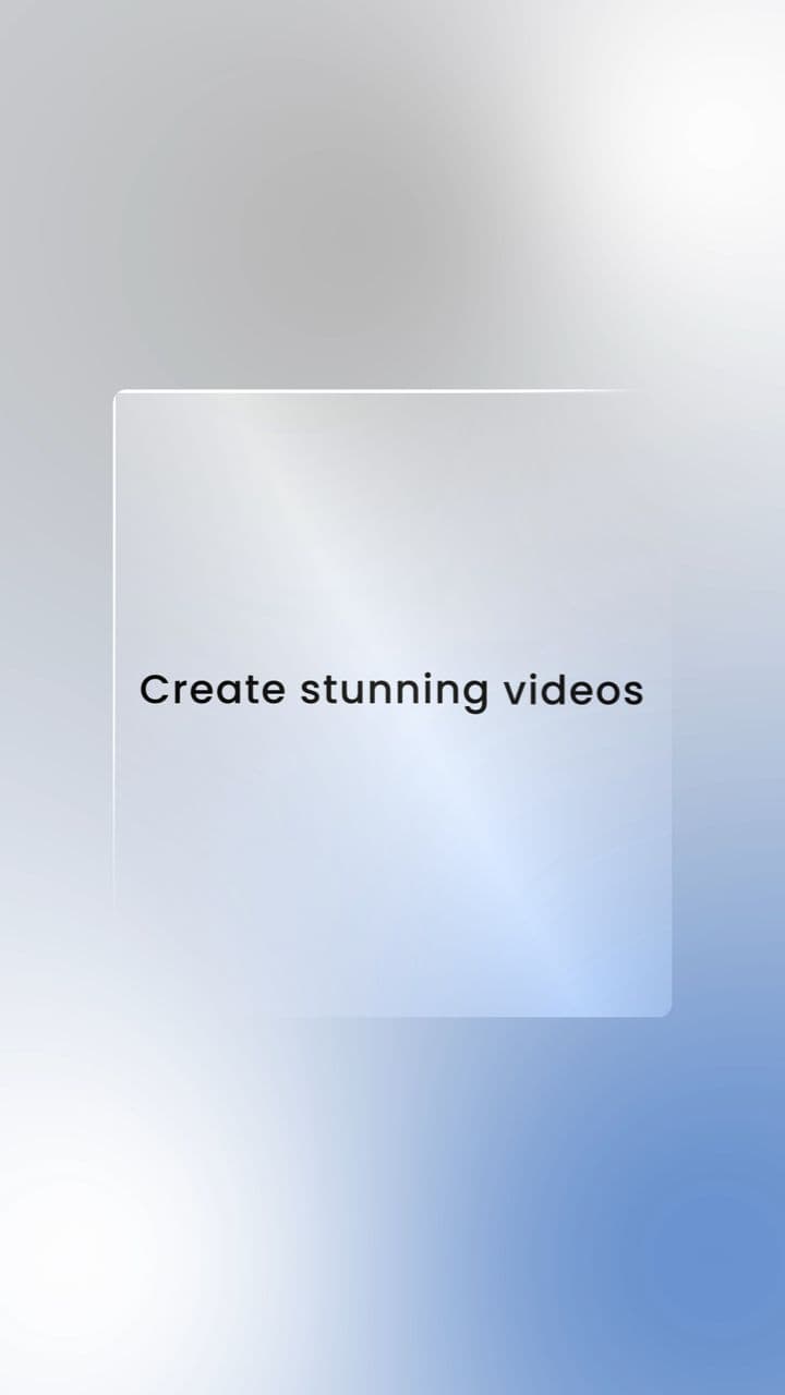 Glassmorphism Text Reveal Animation | 3D Logo Showcase