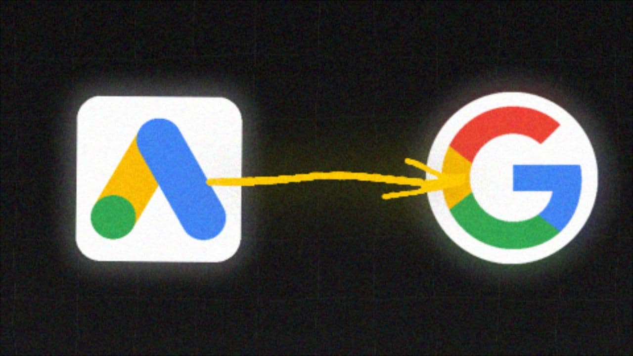 Logo Connection Animation with Arrow
