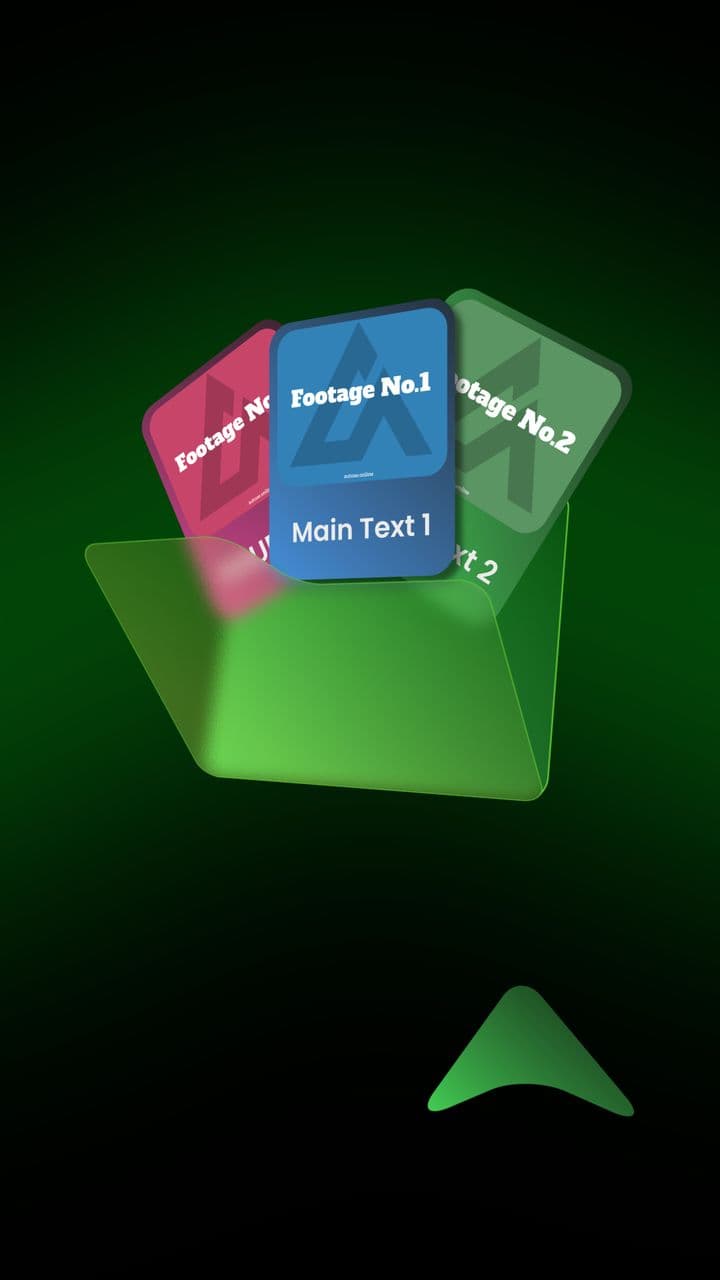 3D Folder Media Showcase