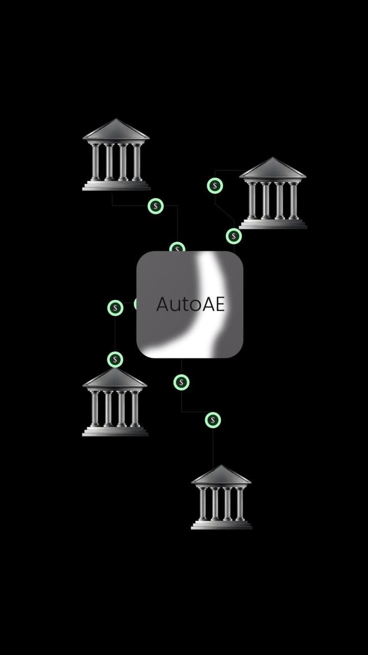 Finance Platform Animation | 5 Connected Institutions