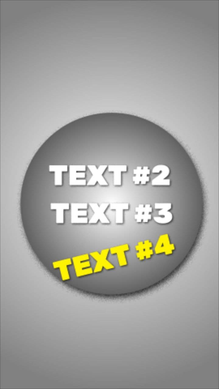 Text Explosion Animation | Break Down 1 Idea into 3 Key Points