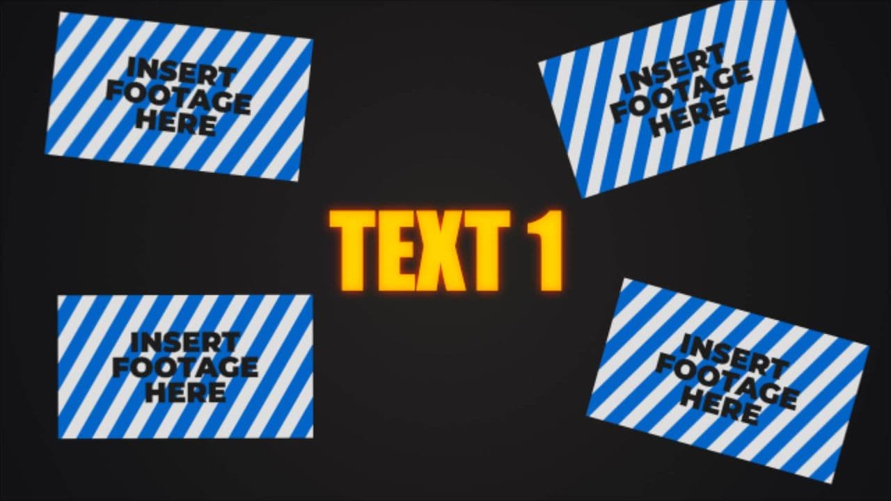 Multi-Screen Showcase with YouTube Logo