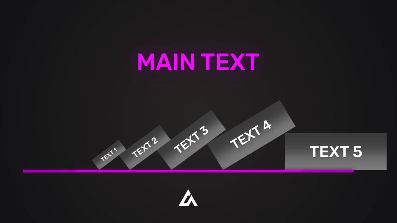 Domino Chain Animation | 5-Step Cause and Effect Breakdown