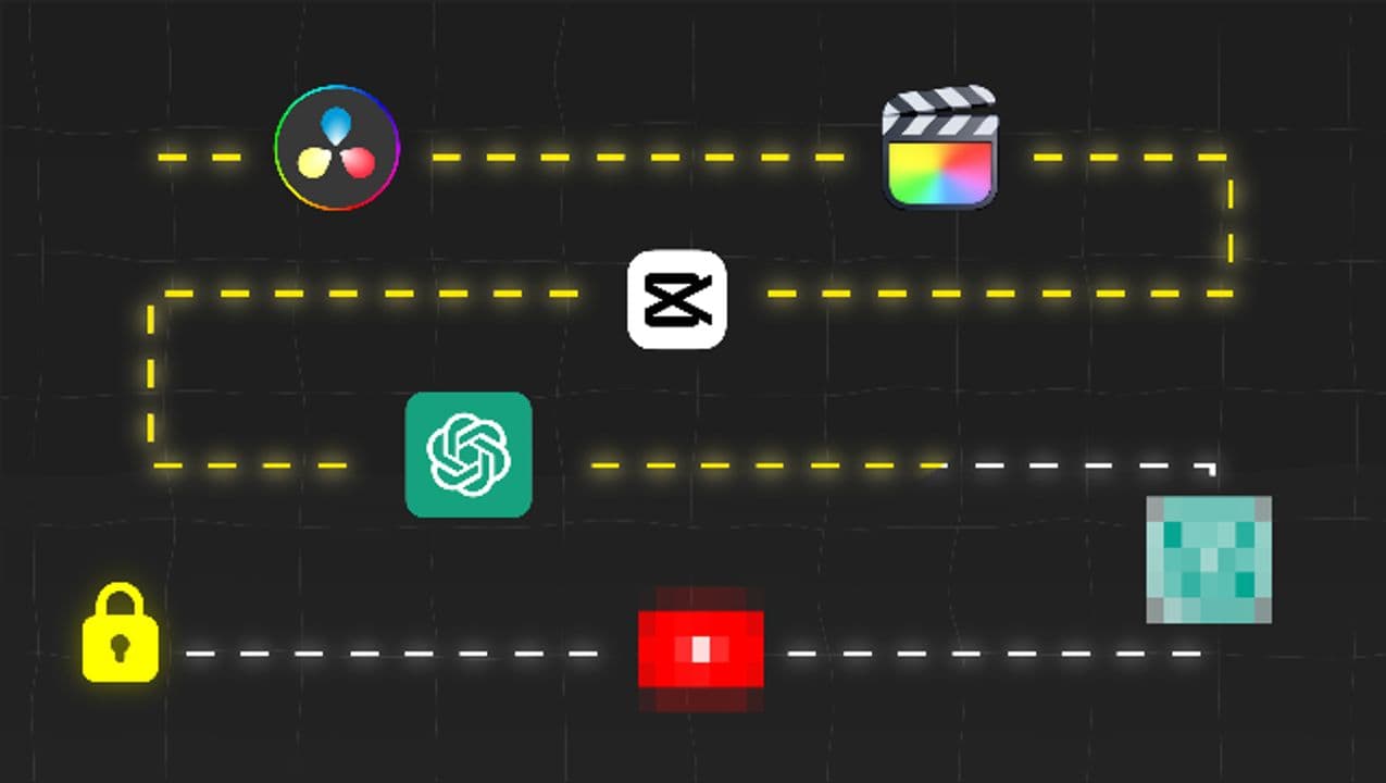 Step-by-Step Logo Flow | Dotted Line Effect