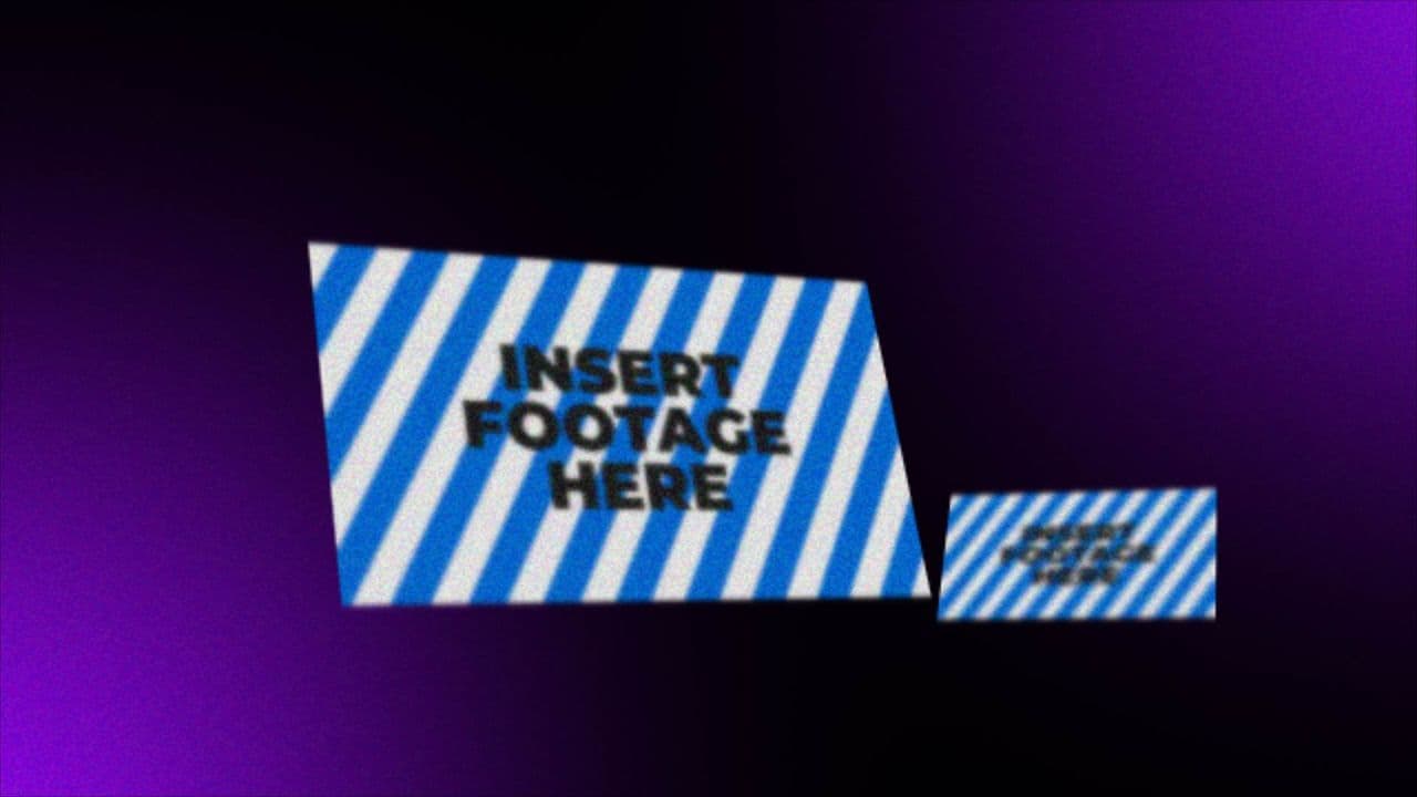 Dynamic 4-Footage Scaling Animation