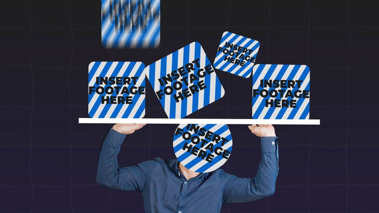 6-Logo Dynamic Drop Effect