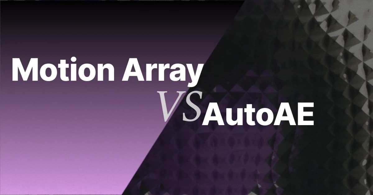 Motion Array vs AutoAE: Do You Still Need After Effects in 2026?