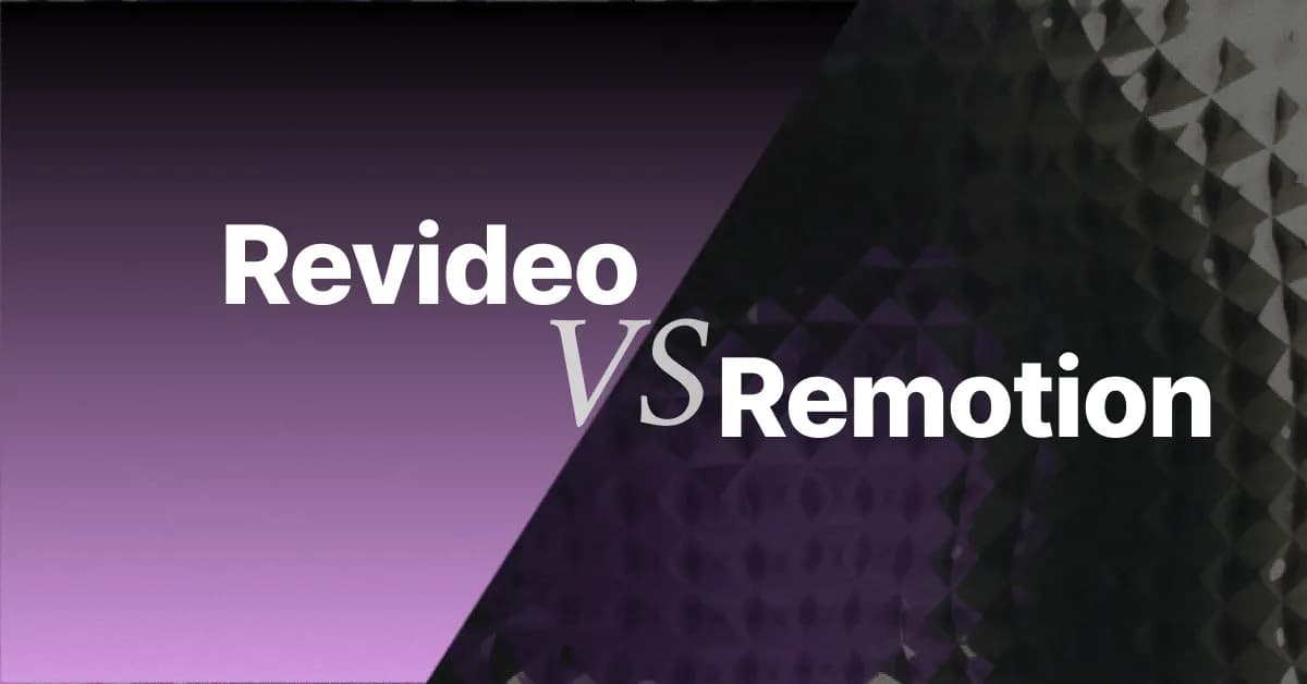 Revideo vs Remotion in 2026: Which Code-First Video Tool Fits Your Build?