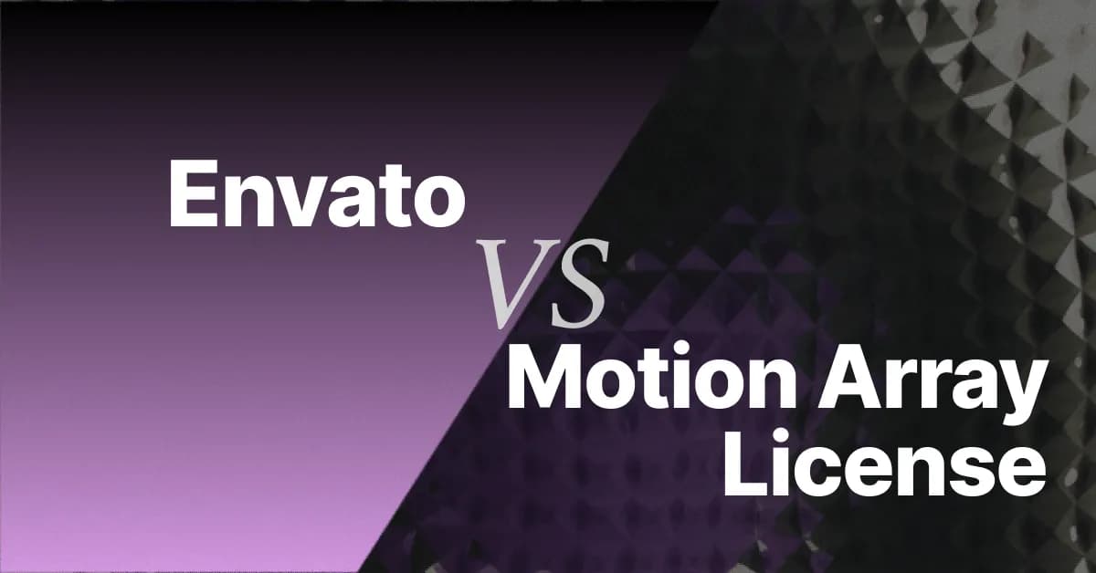 Envato vs Motion Array License: What Happens After You Cancel