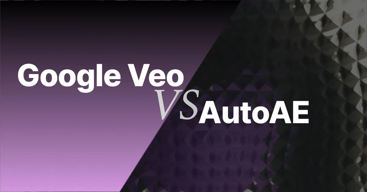 Google Veo 3.1 vs AutoAE (2026): Free AI Video vs. Professional Motion Templates