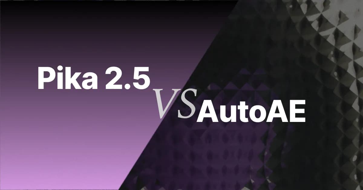 Pika 2.5 vs AutoAE (2026): When Fun Physics Meets Professional Motion Templates