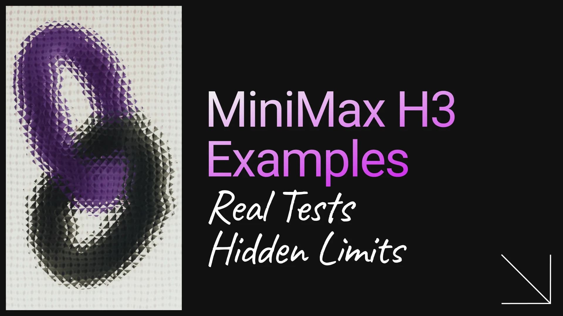 MiniMax H3 Examples: Real Tests and the Limits Demos Hide