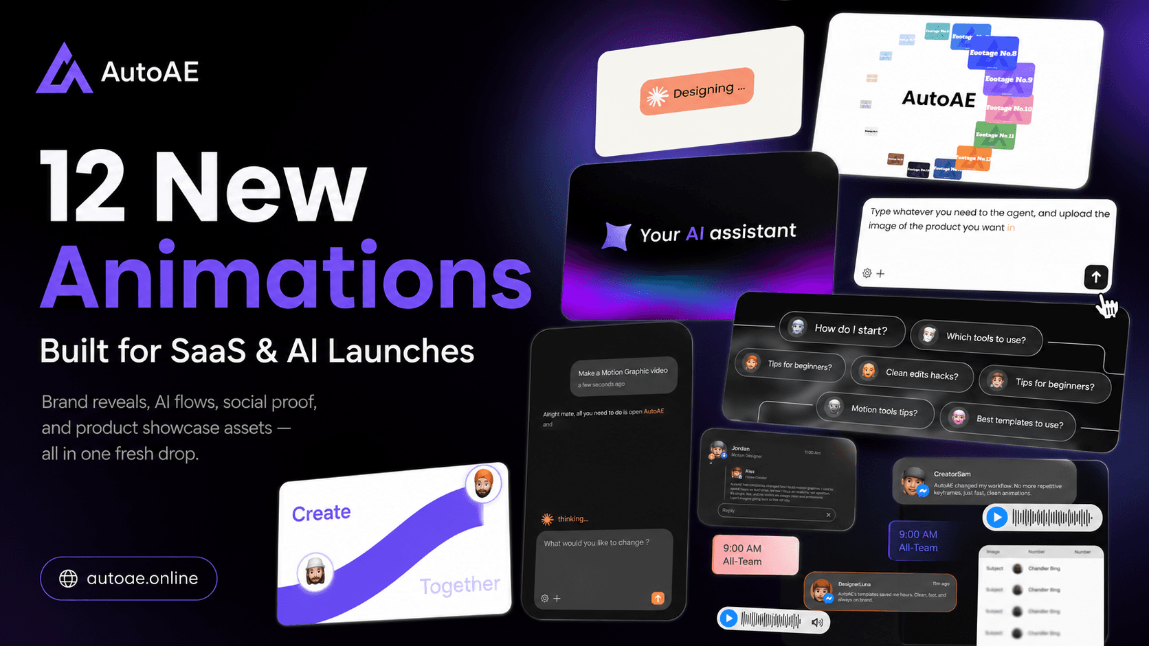 12 Animations Added
