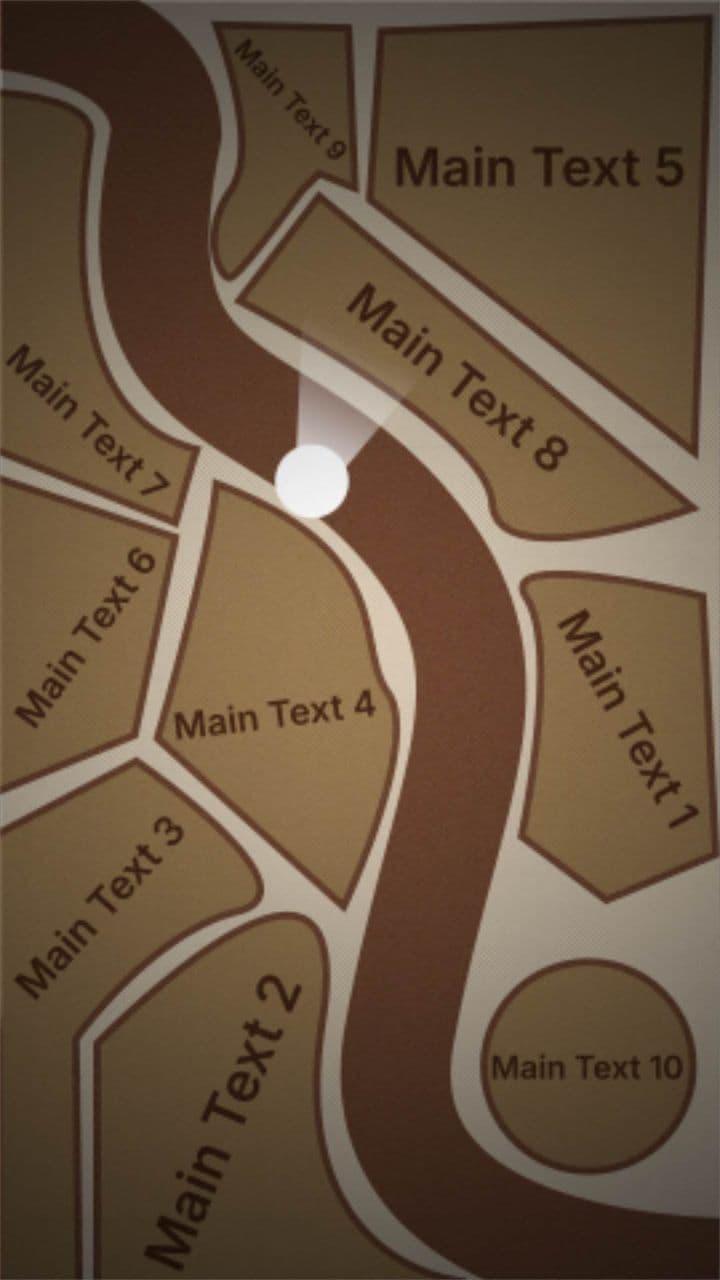 template 10-Point Map Causal Relationship Animation preview