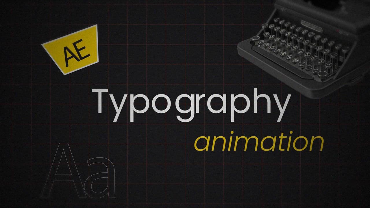 template Vox Style Title Animation with Typewriter Reveal preview