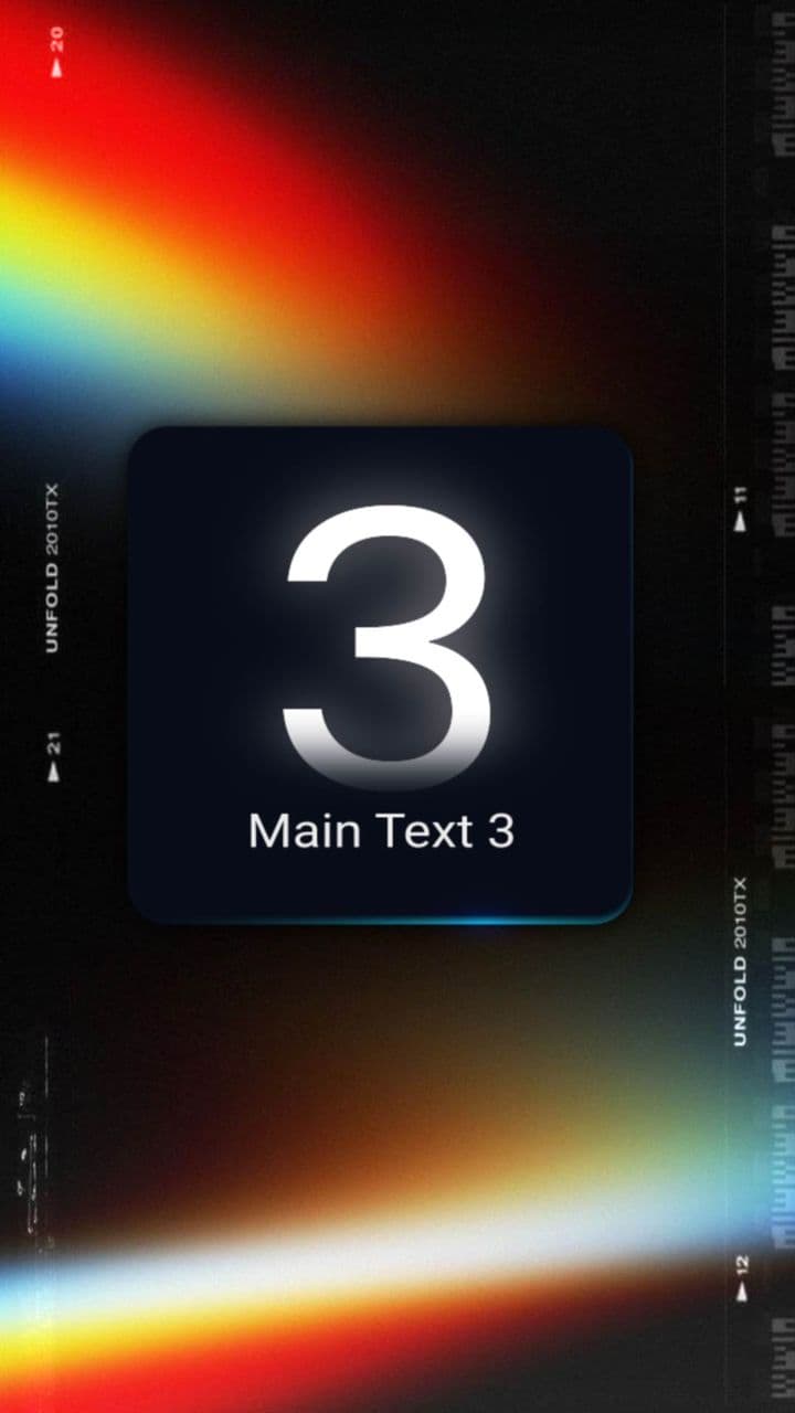 template 3 Slide Film Burn Process Steps preview