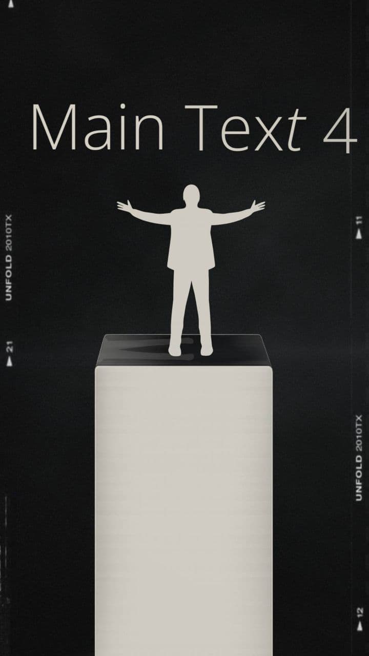 template 4 Text Cinematic Film Opener preview