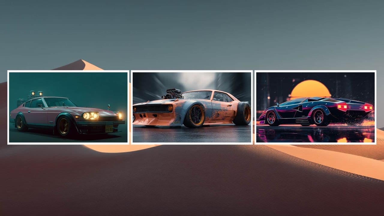 template Dynamic Center Split Animation Revealing a 3-Footage Layout preview