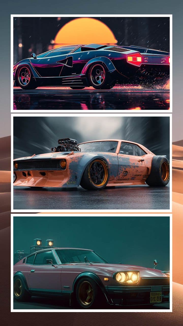 template Dynamic Center Split Animation Revealing a 3-Footage Layout preview